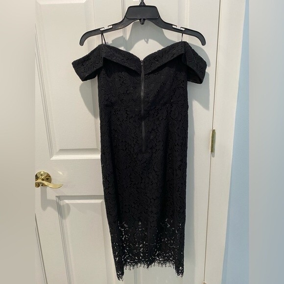 New Bardot Bella Women Lace Dress Black - Picture 3 of 11